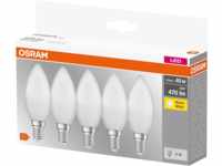 OSR 075184411 - LED-Lampe BASE RETRO E14, 5,5 W, 470 lm, 2700 K, 5er-Pack