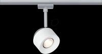 PLM 95373 - URail LED Schienenspot Pane, 400 lm, 7,4 W, 2700 K, dimm, wei&szlig;/c