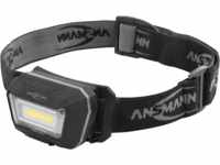 ANS 1600-0338 - LED-Stirnleuchte HD280RS, 280 lm, schwarz, IP65, Akku, Sensor