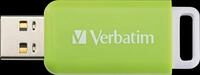 VERBATIM 49454 - USB-Stick, USB 2.0, 32 GB, Push & Click