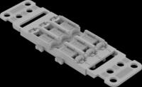WAGO 221-2503 - Befestigungsadapter mit Zugentlastung, 3-fach