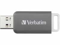 VERBATIM 49456 - USB-Stick, USB 2.0, 128 GB, Push & Click