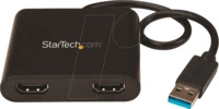 ST USB32HD2 - Adapter USB 3.0 A-Stecker auf Dual HDMI, 4K