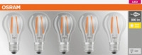 OSR 405807509056 - LED-Lampe BASE E27, 7 W, 806 lm, 2700 K, Filament, 5er-Pack OSR 405807509056 - LED-Lampe BASE E27, 7 W, 806 lm, 2700 K, Filament, 5er-Pack