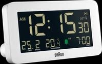 BRAUN BC10-DCF W - Funkwecker digital wei&szlig;