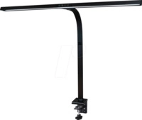 SKT LTL00321 - LED-Schreibtischlampe, 16 W, mit Klemmhalter, schwarz