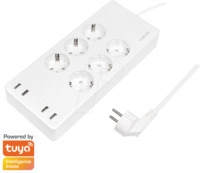 LOGILINK SH0105, LOGILINK SH0105 - Schaltbare WLAN-Steckdosenleiste, 6-fach, 4x...