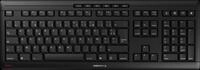 JK-8550FR-2 - Funk-Tastatur, USB, schwarz, FR