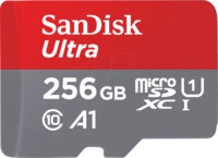 SDSQUAC256GGN6MA - MicroSDHX-Speicherkarte, 256GB SDSQUAC256GGN6MA - MicroSDHX-Speicherkarte, 256GB
