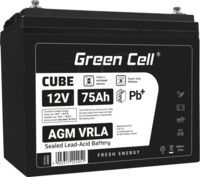 GC AGM25 75AH - Blei-Vlies-Akku, AGM, 12V, 75 Ah