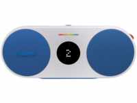 POLAROID 009087 - Bluetooth Lautsprecher, P2 Music Player, blau & weiß