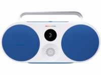 POLAROID 009092 - Bluetooth Lautsprecher, P3 Music Player, blau & weiß