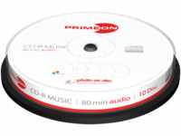 PRIM 2761111 - CD-R 80Min/AUDIO, 10-er Cakebox