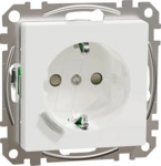 WISER 2380-0325 - Steckdose, 1-fach, aktivwei&szlig;, gl&auml;nzend, Zigbee