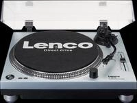 LENCO L-3809ME - Plattenspieler, USB, metallblau