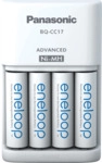 ENELOOP BQ-CC17A - Steckerladeger&auml;t, NiMh, inkl. 4x AA (Mignon) Akkus, wei&szlig;