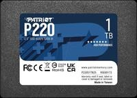 P220S1TB25 - Patriot P220 2,5" SSD, 1 TB