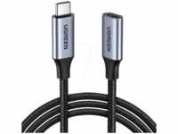 UGREEN 30205 - USB 3.1 Kabel, Stecker Typ C > Buchse, 10 Gbit/s, 1,0 m