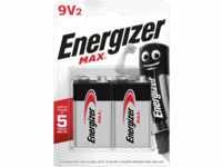 EN MAX 9V2 - MAX, Alkaline-Batterie, 9V, 2er-Pack
