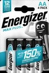 EN MP 4XAA - Max Plus, Alkaline Batterie, AA (Mignon), 4er-Pack