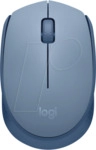 LOGITECH M171 BG - Maus (Mouse), Funk, M171, blau-grau