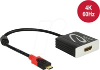 DELOCK 62730 - USB C Stecker auf HDMI 4K/60Hz Buchse DP-Alt Mode
