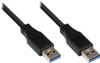 GC 2712-S005 - USB 5 Gb/s Kabel, A Stecker auf A Stecker, 0,5 m