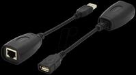 DIGITUS 70139-2 - USB 1.1 Kabel, A Stecker auf A Buchse, CAT5/6, bis 45 m