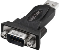 LOGILINK AU0002F - USB 2.0 Konverter, A Stecker auf RS232