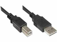 GC 2510-EU01 - USB 2.0 Kabel, EASY A Stecker auf B Stecker, 1 m