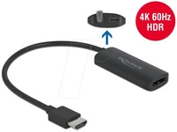 DELOCK 63206 - HDMI Adapter, HDMI Stecker auf DP Buchse