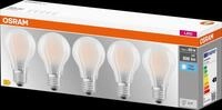 OSR 075466531 - LED-Lampe BASE RETRO E27, 6,5 W, 806 lm, 4000 K, 5er-Pack
