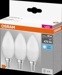 OSR 075429680 - LED-Lampe BASE RETRO E14, 5 W, 470 lm, 4000 K, 3er-Pack