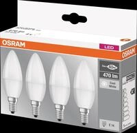 OSR 405807581961 - LED-Lampe BASE E14, 5 W, 470 lm, 4000 K, 4er-Pack