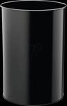 DURABLE 330301 - Abfallbeh&auml;lter, 30 l, metall, rund, schwarz