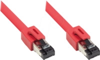 GC 8080-005R - Patchkabel Cat.8.1 S/FTP, 0,5 m, rot