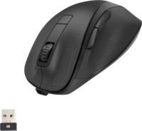 HAMA 173032 - Maus (Mouse), Funk, ergonomisch, schwarz