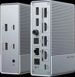 HYPER HDG215-EU - PortReplicator/Dockingstation, Thunderbolt, 15 Port