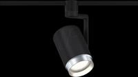 PLM 96985 - URail Schienenspot Asthene, E27, max. 50 W, dimm, schwarz
