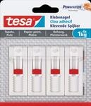 TESA 77774-9 - tesa Verstellbarer Klebenagel 1 kg, 4er Pack
