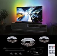 PLM 78881 - USB TV Strip 65&acute;&acute; Dynamic Rainbow 4W