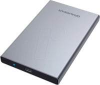 GG 18013 - externes 2.5'' SATA HDD/SSD Geh&auml;use, USB 3.1