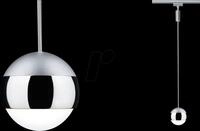 PLM 96804 - URail LED Pendel Capsule II, 440 lm, 6,3 W, 4000 K, dimm, chrom/