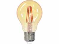 MLI 401073 - LED-Filamentlampe E27, 4,5 W, 400 lm, 2000 K, dimmbar, gold
