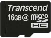 TS16GUSDC4 - MicroSDHC-Speicherkarte 16GB, Transcend Class 4