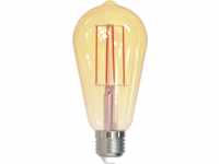 MLI 401080 - LED-Filamentlampe E27, 7 W, 650 lm, 2000 K, dimmbar, gold