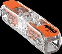 WAGO 221-2411 - Durchgangsverbinder max. 4 mm&sup2;, 2 Leiter