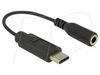 DELOCK 65842 - Adapter, USB-C™ Stecker -> Klinkenbuchse