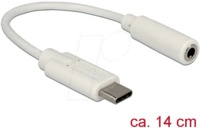DELOCK 65913 - Delock Adapter Audio USB-C Stecker > Klinkenbuchse 14 cm