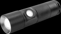 ANS 1600-0247 - LED-Taschenlampe Future T350FR, 300 lm, schwarz, Li-Ion-Akku